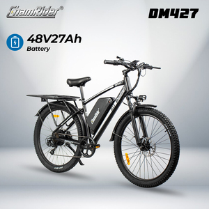 Vélo électrique Chamrider DM427 Pro 48V27AH, pneus de 27,5 pouces, 7 vitesses, écran LCD, certifié CE, cadre en aluminium anti-chute, E-MTB pour livreur - Product Image 2