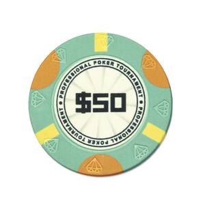 שבבים עגולים תלת מימדיים בידור שבבי קרמיקה EPT שבבי פוקר קרמיקה מותאמים אישית דלוקס - Product Image 3