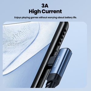 Toocki Chất lượng cao giá cả cạnh tranh <span class=keywords><strong>USB</strong></span> C Cáp PD 60W 90 độ khuỷu tay Cáp dữ liệu sạc nhanh cho điện thoại di động - Product Image 3