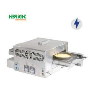 Alimentaire automatique de commande électrique commerciale d'acier inoxydable faisant la machine <span class=keywords><strong>Four</strong></span> <span class=keywords><strong>à</strong></span> <span class=keywords><strong>pizza</strong></span> <span class=keywords><strong>triphasé</strong></span> de convoyeur de 380V - Product Image 1