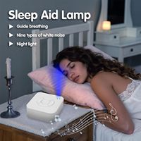Appareil d'aide au sommeil alimenté par piles, en plastique, avec suppression du bruit, thérapie sonore, pour la maison et les voyages, machine à bruit blanc, cadeau pour bébé
