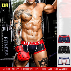 De haute Qualité Guangzhou Beau Gris Sexe Hommes Sous-Vêtements Hommes Boxeurs Chaud Sexi <span class=keywords><strong>Homme</strong></span> Sous-Vêtements Sexe Xxl - Product Image 2