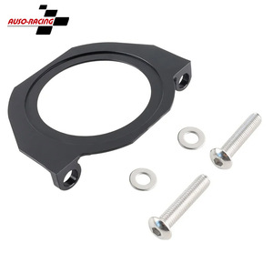 Plaque de protection de vilebrequin Auso-Racing pour BMW N55 N54 N52 S55 en alliage d'aluminium noir, protection moteur, amélioration et modernisation - Product Image 1