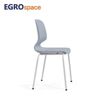 Chaise d'invité empilable EGROspace pour salle de réunion, salle de conférence, formation, salle de conseil et bureau