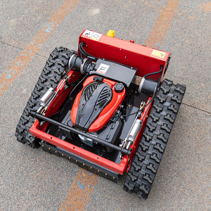 Tondeuse robotisée télécommandée à chenilles/quatre roues motrices, portée de 680 m, mini robot pour jardin, moteur haute puissance - Product Image 4