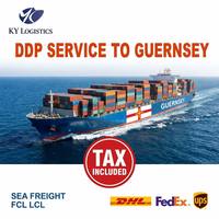 Agent d'expédition et transitaire expert pour Guernesey, services logistiques Chine-Guernesey, services aériens et maritimes, services porte-à-porte