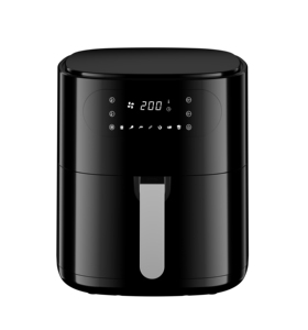 Appareils de cuisine chinois de qualité supérieure, meilleure friteuse à air portable, grande capacité, friteuse à air avec écran LED - Product Image 2