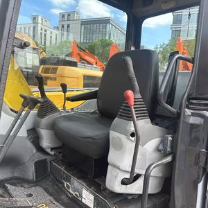 Excavadora Komatsu PC78US, Equipo de Construcción Hidráulico, Orugas Amarillas y Negras, Modelo de Alquiler con Cabina - Product Image 2