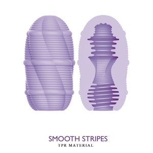 Godemiché masculin à ventouse, jouet sexuel de poche, œufs de masturbation double face utilisables pour hommes, manchon pénien (rouge, violet, vert) - Product Image 2