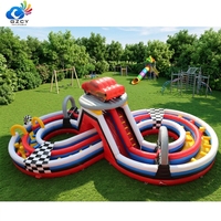 Jouets et jeux d'extérieur excitants, grand parcours d'obstacles gonflable pour enfants, usage commercial, certifié CE, matériau PVC