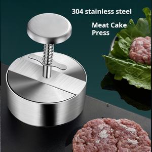 Máquina prensadora de hamburguesas de ternera con molde a presión para hacer empanadas de ternera, pastel, bola de arroz, herramienta para carne y aves - Product Image 3