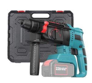 Juego de Martillo Eléctrico Inalámbrico, Martillo Perforador de Impacto Eléctrico con Motor sin Escobillas, Martillo Rotatorio Inalámbrico - Product Image 1