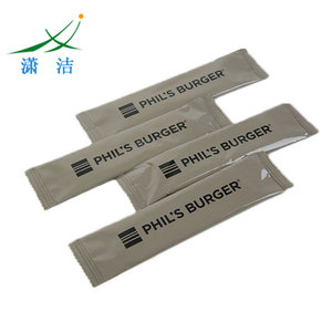 Lingettes humides individuelles sans alcool au <span class=keywords><strong>citron</strong></span>, personnalisées, en sachet plastique non tissé 4x15cm, 2025 - Product Image 4