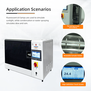 ZENROTEST High Precision 1.2KW Bench Top UV <strong>Aging</strong> <strong>Test</strong> <strong>Chamber</strong> Simulate Sunlight 1000 H Lamp Rated Life Spray Time Ajustable - Product Image 3