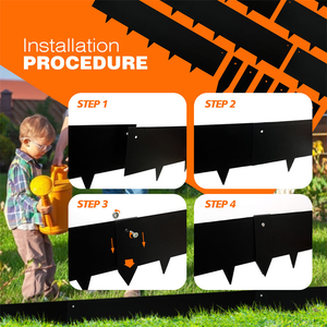 ขอบสวนเหล็กคอร์เทน ตกแต่งขอบสนามหญ้ากลางแจ้ง - Product Image 5