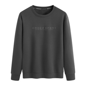 Camiseta de Algodão Trançado Masculina com Manga Regular, <span class=keywords><strong>Pullover</strong></span> de Gola Redonda, Padrão 3D, Impressão Digital de Primavera, Roupas Casuais Esportivas com Logo Personalizado - Product Image 4