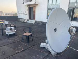 Antenne satellite à foyer primaire de 1,8 m (6 pieds) – Antenne parabolique de 180 cm à montage au sol – Antenne <span class=keywords><strong>TV</strong></span> solide - Product Image 3
