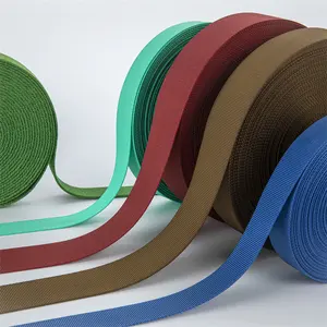 JUDE Custom umwelt freundliche Grs Rpet Ribbon Band Nachhaltig keit Poylerster Nylon 1In recyceltem Gurtband
