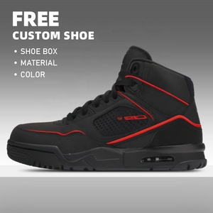 Sneakers di lusso su misura J1 basso per gli uomini stile retrò scarpe da basket altezza crescente maglia nuova stagione invernale di lusso Branding Logo - Product Image 1