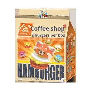 YD TOYS - Caja Sorpresa de la Serie <span class=keywords><strong>Tsum</strong></span> <span class=keywords><strong>Tsum</strong></span> Burger Battle, Figura de PVC, Adorno de Escritorio - Product Image 6