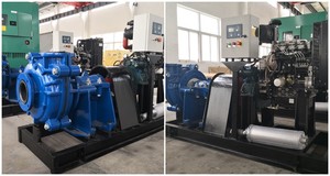 Pompe centrifuge horizontale DEPUMP MAH en acier inoxydable pour boues, sortie haute de 4/3 pouces, 200 m, pour l'industrie minière, alimentation OEM/ODM - Product Image 5