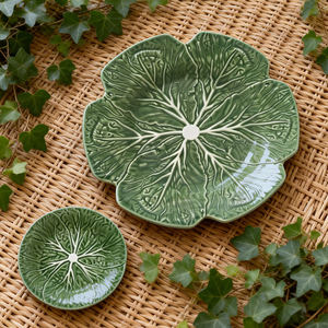 Assiettes en céramique en forme <span class=keywords><strong>de</strong></span> <span class=keywords><strong>feuille</strong></span> <span class=keywords><strong>de</strong></span> <span class=keywords><strong>chou</strong></span> - <span class=keywords><strong>Vaisselle</strong></span> alimentaire pour restaurants et traiteurs - Product Image 2