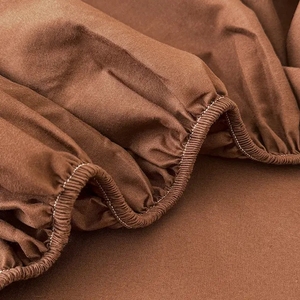 Chất Lượng Cao Polyester Sợi Vỏ Gối Tùy Chỉnh Bộ Đồ Giường Đồng Bằng Bộ Phù Hợp Với Khăn Trải Giường Khăn Trải Giường Cho Khách Sạn Khách Sạn Sống - Product Image 5