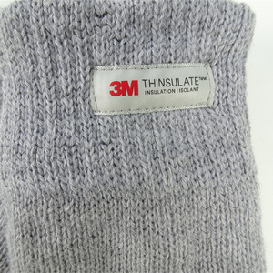 Gants tricotés doublés <span class=keywords><strong>3M</strong></span> <span class=keywords><strong>Thinsulate</strong></span> Gants thermiques d'hiver chauds en acrylique double couche pour hommes et femmes - Product Image 2