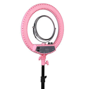 5500พันการถ่ายภาพหรี่แสงได้แหวนโคมไฟ LED แหวนแสงที่มีกระจก/ขาตั้งกล้องสำหรับภาพถ่าย/<span class=keywords><strong>สตู</strong></span><span class=keywords><strong>ดิ</strong></span><span class=keywords><strong>โอ</strong></span>/โทรศัพท์ /Vide 12 "30วัตต์ - Product Image 4