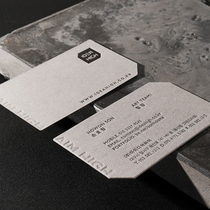 Wholesale New Materials 3d Embossed Business <strong>Cards</strong> Cotton Paper Three-Dimensional Embossed Custom <strong>Card</strong> - Product Image 1