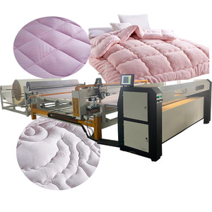 Máquina de coser industrial computarizada automática de una sola aguja máquina acolchadora de colchón de una cabeza - Product Image 1