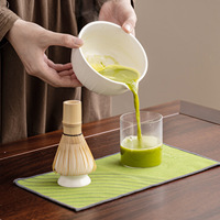 Ensemble de thé matcha en céramique avec support à outils, fouet, style japonais, cérémonie du thé, fabricants d'origine, exclusivité transfrontalière