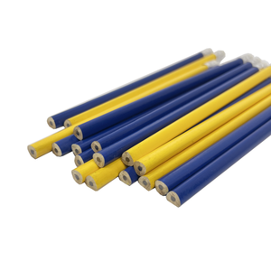 अनुकूलन त्रिभुज लकड़ी Hb पेंसिल सेट इरेज़र पीले नीले रंग के कारखाने अनुकूलित लोगो/पैकेज fsc en71 आईएसओ प्रमाणित - Product Image 4