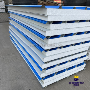 Panel Sándwich de Espuma de Hormigón Ligero para Techos, Paredes y Divisiones, Panel de <span class=keywords><strong>Fibrocemento</strong></span> con EPS - Product Image 4