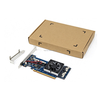 Kartu Riser PCIe 4.0 X16 PEX88048 NVMe M.2 SSD GPU NIC Ekspansi Non-Bifurkasi Adaptor PCIe Perangkat Eksternal Dukungan Stok Tersedia