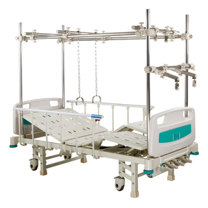 Cama de Tracción Ortopédica de Acero al Carbono para Hospital 2026 con Estante de Tracción de Acero Inoxidable y Cabecera y Pie de Cama de ABS - Product Image 4