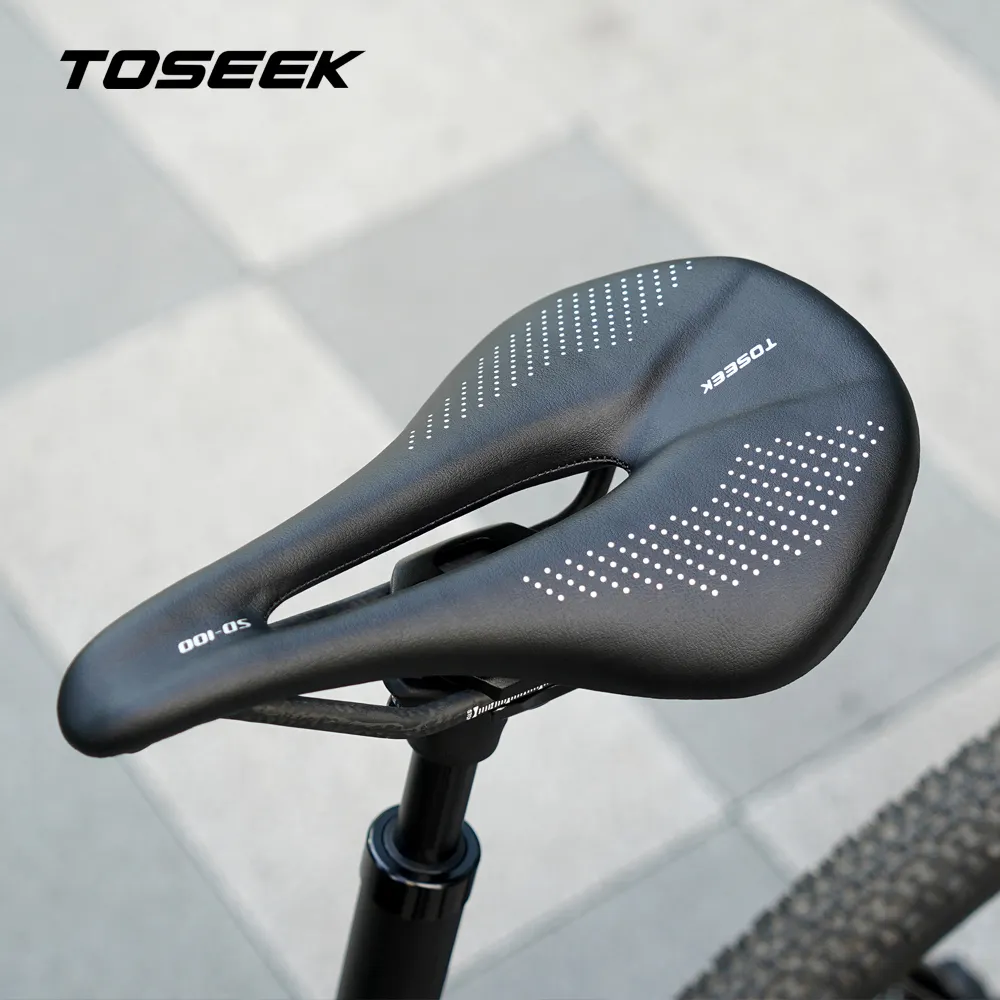 TOSEEK SD-100 Carbon Saddle Road Bike Comfortable Cushion Factory Bike Seat For Cycling