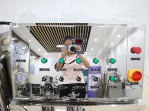 מחיר יצרן של מפעל יטו, מכונת ערבוב קוסמטיקה נירוסטה SUS316L 100 ליטר, מערבל, מיכל בושם, צ'ילר דו-שלבי - Product Image 4