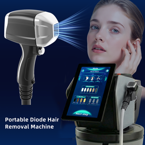 Machine professionnelle de dépilation laser à diode 4 ondes 808 la plus avancée, laser à diode 4 ondes <span class=keywords><strong>pour</strong></span> l'épilation - Product Image 1