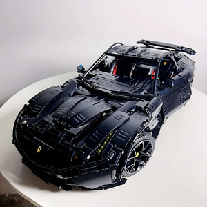 JIESTAR 91102 1:8 Technical Sports Car Building Block <b>Model</b> Assembly Children's Toy Christmas Gift Set - Product Image 6