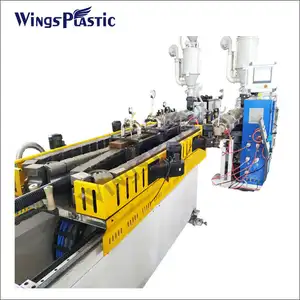 Extruder HDPE large diameter drainage pipe double wall corrugated pipe machine