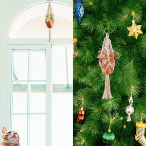 Bricolage maison <span class=keywords><strong>macramé</strong></span> décoration fait à la main coton <span class=keywords><strong>suspendu</strong></span> corde <span class=keywords><strong>macramé</strong></span> plante cintres porte-<span class=keywords><strong>pot</strong></span> de fleur - Product Image 2