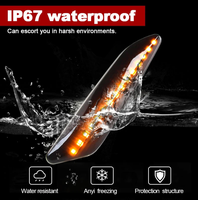 2 pièces de feux latéraux dynamiques à LED, lampe de répéteur de clignotant de voiture pour Alfa Romeo 47typ 156typ 156 Sportwagon typ pour Lancia