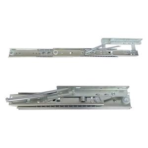 Glissières hydrauliques robustes pour tiroirs 320 mm en fer argenté avec amortissement pour extension de bureau - Product Image 5