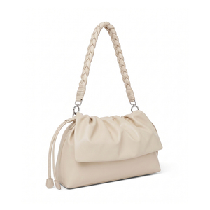 Sac à bandoulière messager pour femme, forme seau, à sangle unique, à porter sous le bras ou en bandoulière, avec cordon de serrage personnalisé - Product Image 3