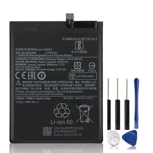 Batterie polymère Li-ion Rechargeable de haute qualité BM53 pour MI10T <span class=keywords><strong>10Tpro</strong></span> Redmi K30S 5000mAh 3.87V batterie de téléphone portable - Product Image 1