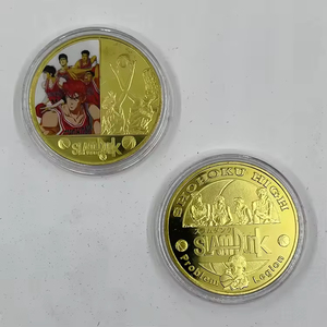เหรียญเคลือบทอง 24k ลายอนิเมะมังงะ <span class=keywords><strong>SLAM</strong></span> <span class=keywords><strong>DUNK</strong></span> จากญี่ปุ่น 5 แบบ ราคาธรรมดา - Product Image 5