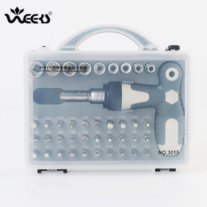 Jeu de tournevis multifonction 41 en 1 en acier au chrome-vanadium CrV avec embouts Torx pour outils de réparation DIY - Product Image 5