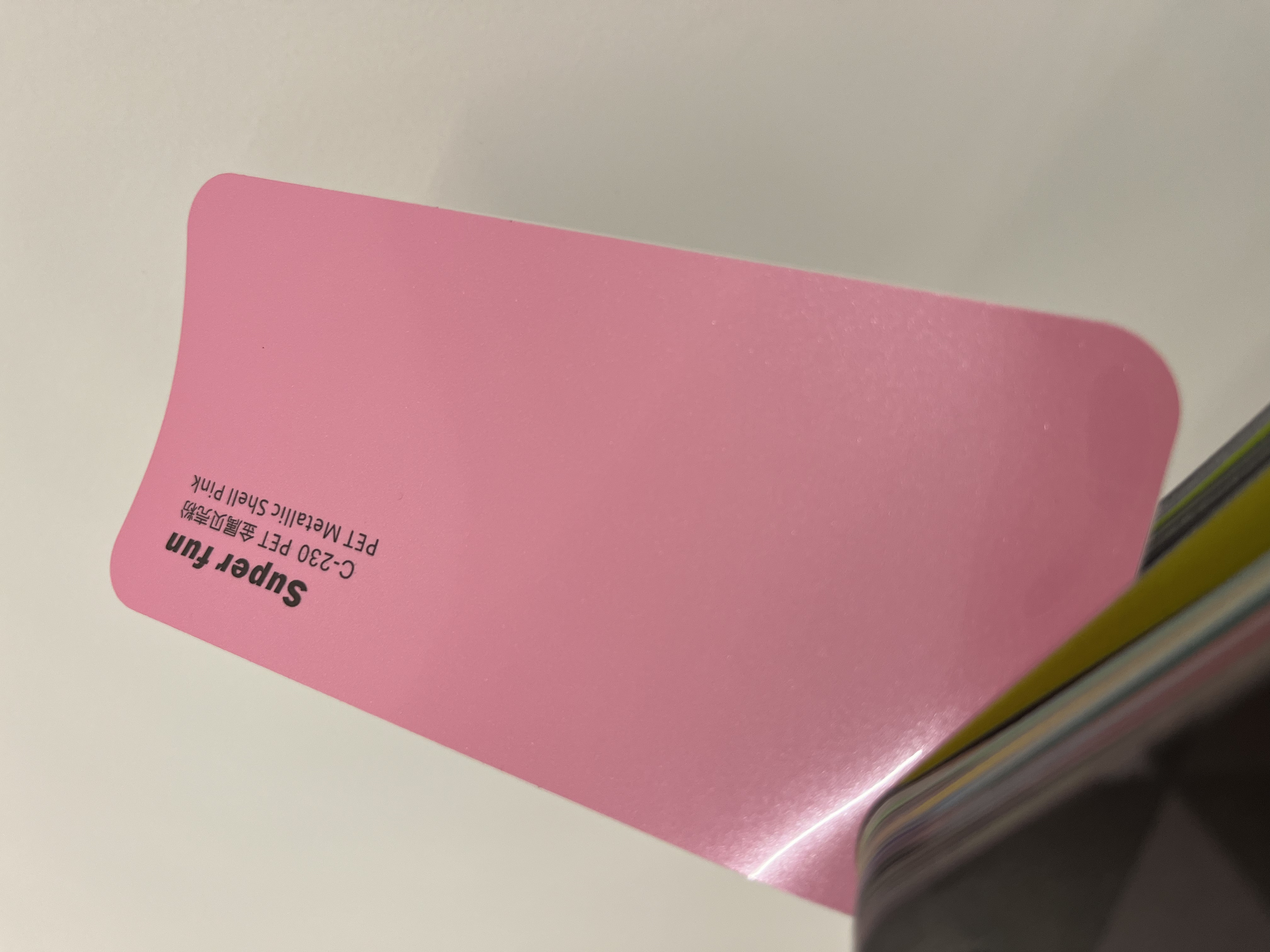 Coque métallique PET Rose