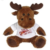 Élan en peluche avec t-shirt personnalisable